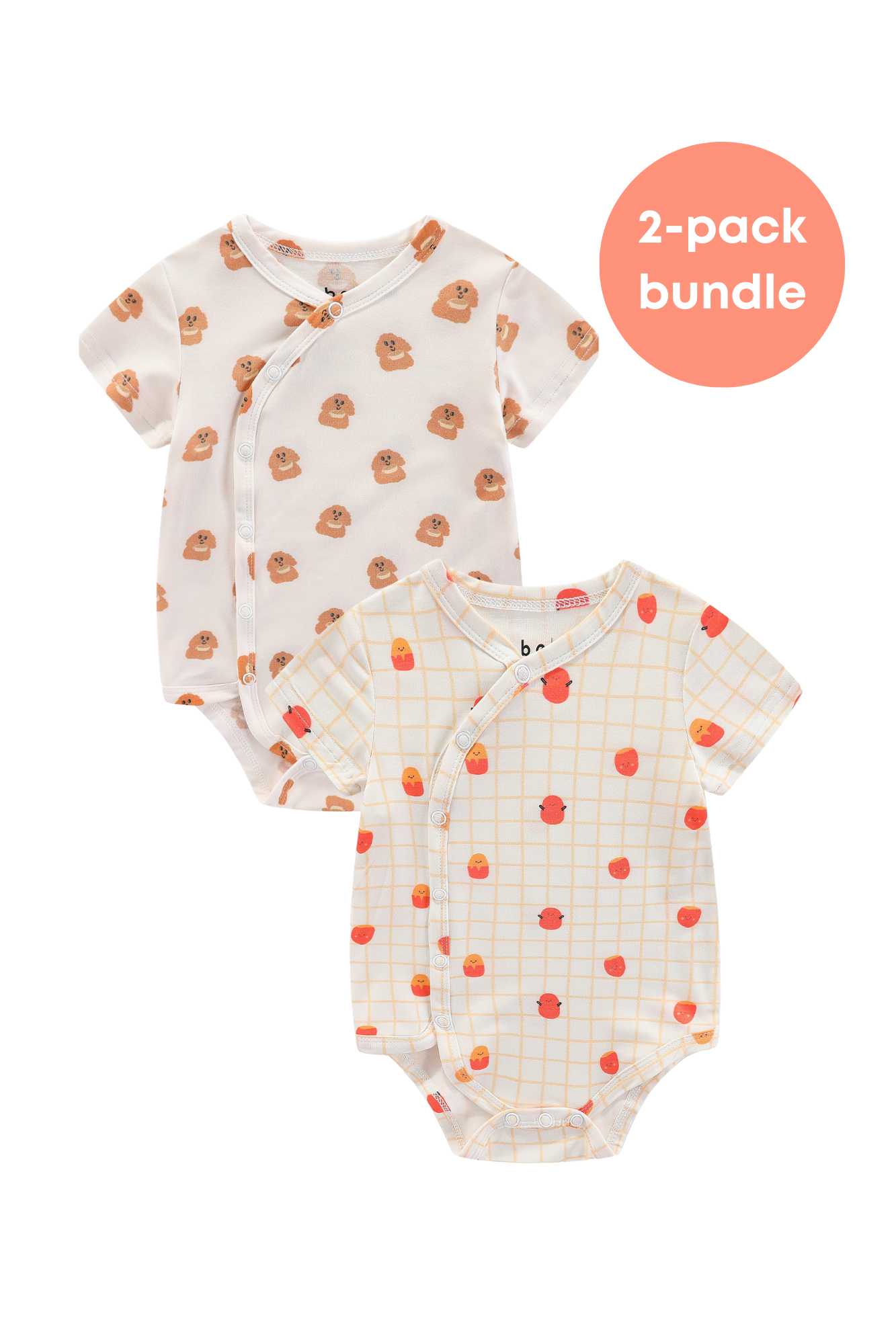 Organic Soft Kimono Bodysuit Bundle Set