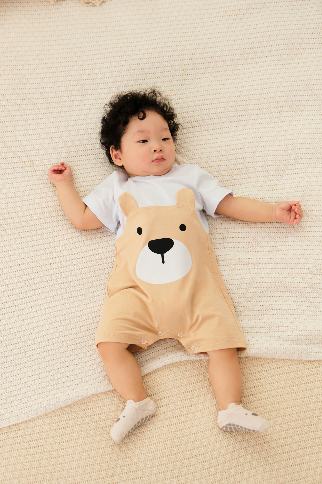 Organic Bamboo Playwear Cute Teddy