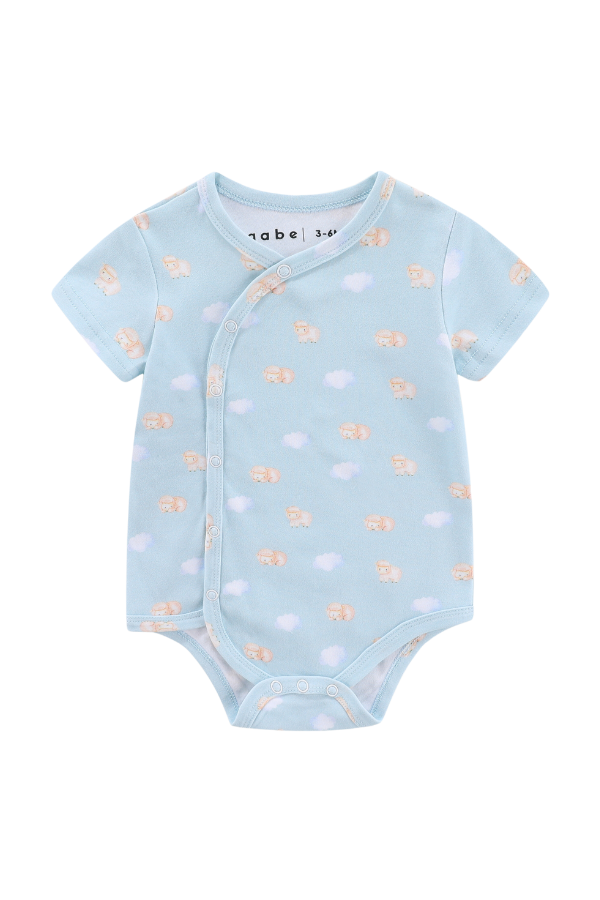 Organic Baby Firsts Bodysuits Gift Set Farm Animals