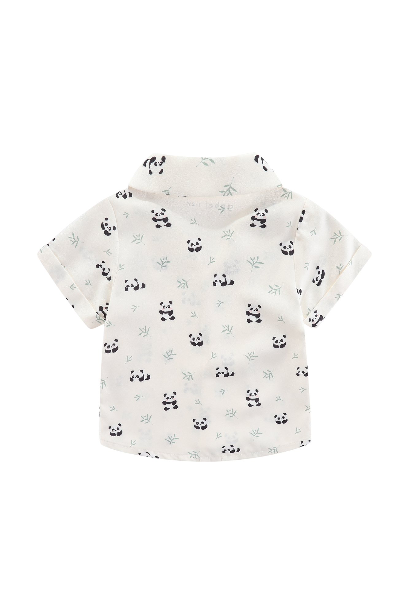 Relaxed Collar Shirt Panda