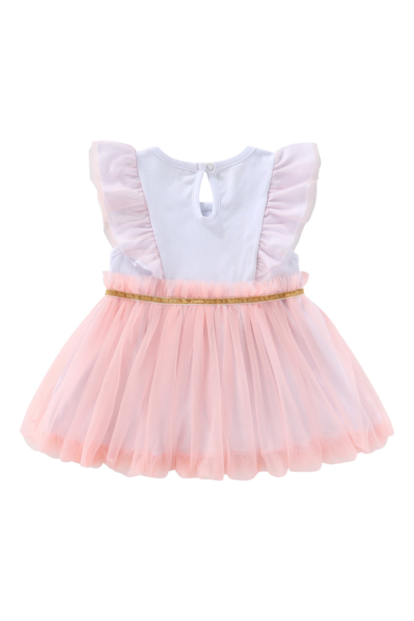 Baby Fairy Tulle Dress in Blush Pink