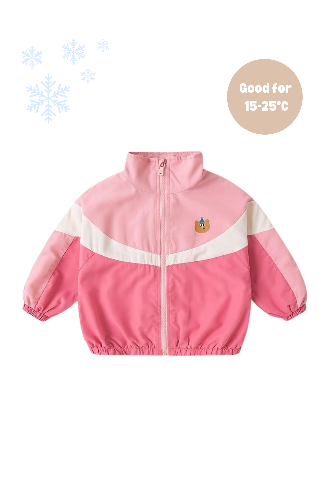 Autumn Wind Breaker Pink