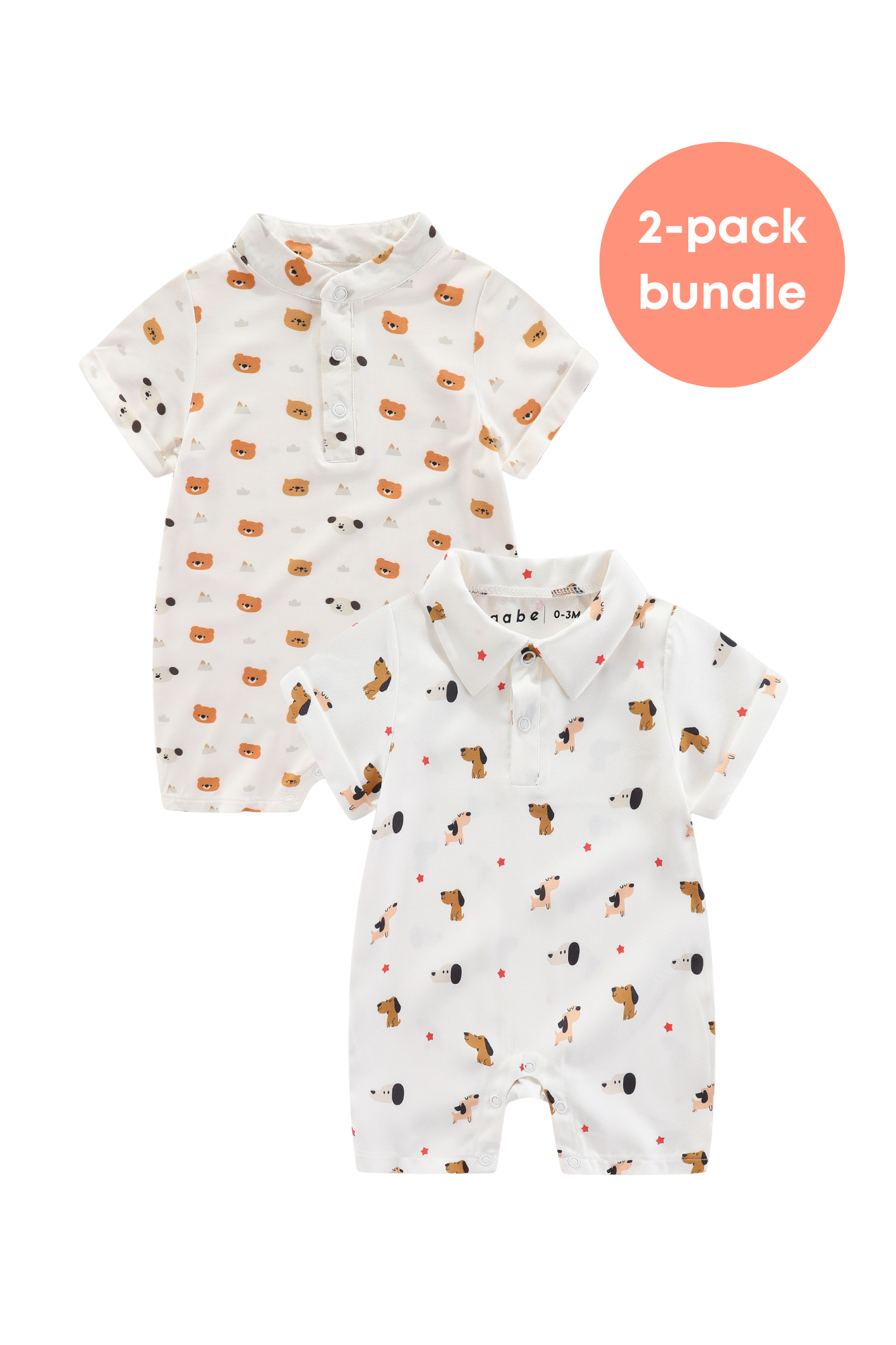 Baby Shirt Cutie Romper Playwear Bundle Set