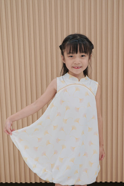 Dawn Petals Girl Bubble Dress