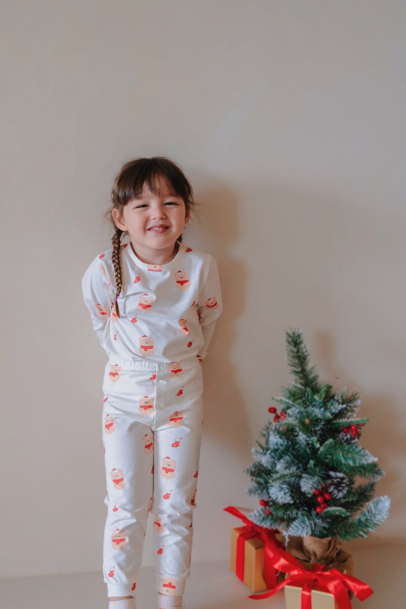 Soft Organic Cotton Pajamas Merry Bear