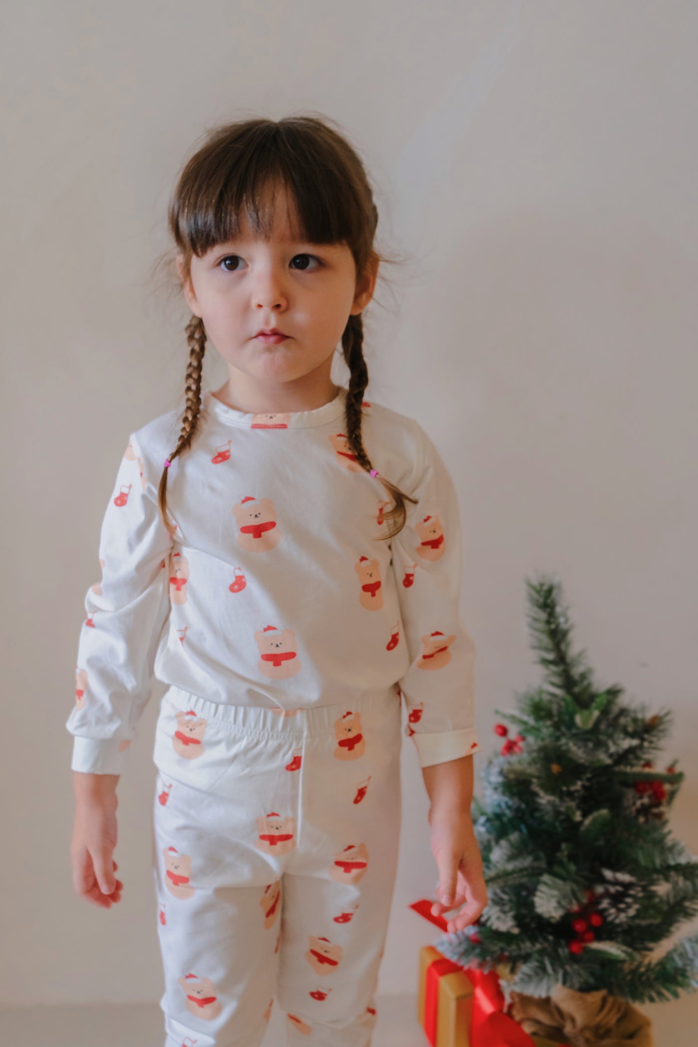 Soft Organic Cotton Pajamas Merry Bear