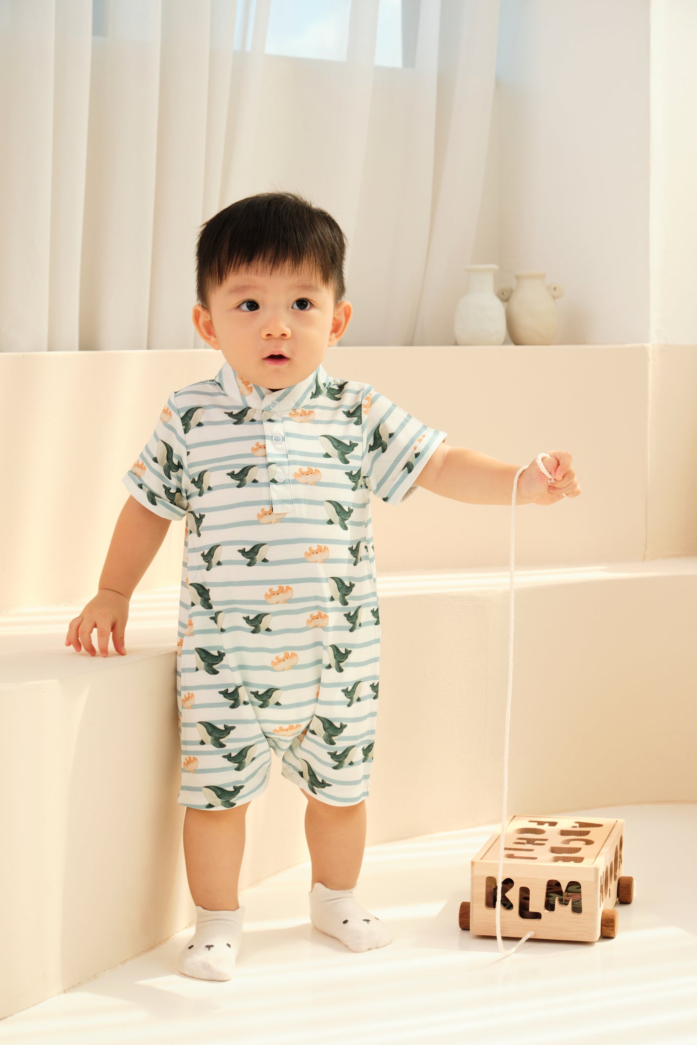 Organic Bamboo Playwear Sea Creatures