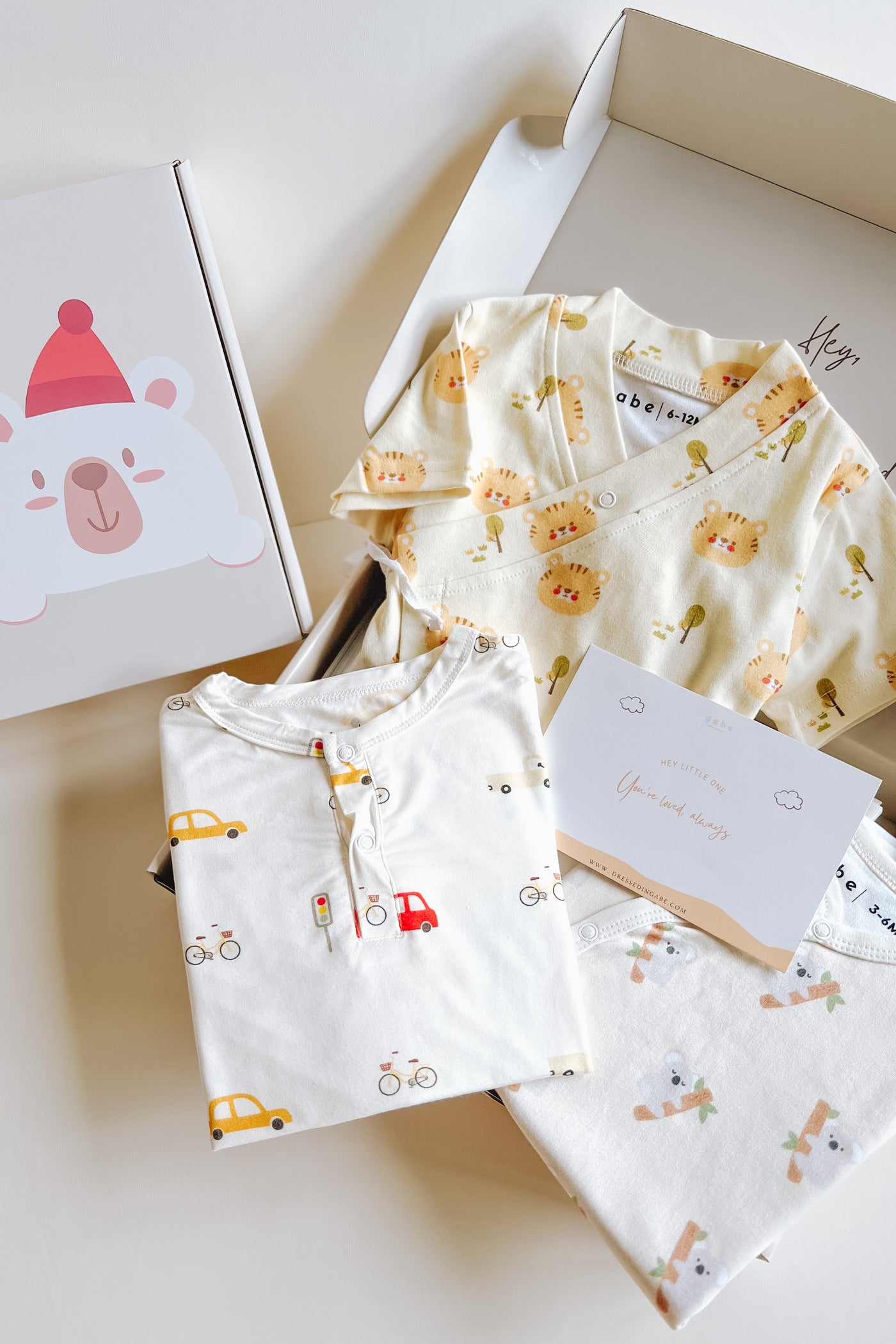 Organic Baby Boy First Playwear Gift Set - Exploring the world