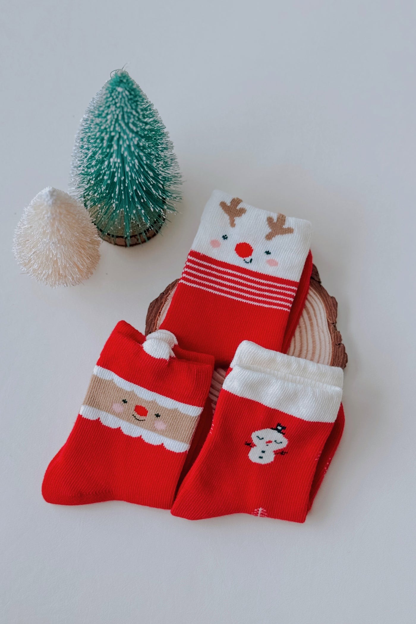 Christmas Jingle Joy Holiday 3-Pair Socks - Set A