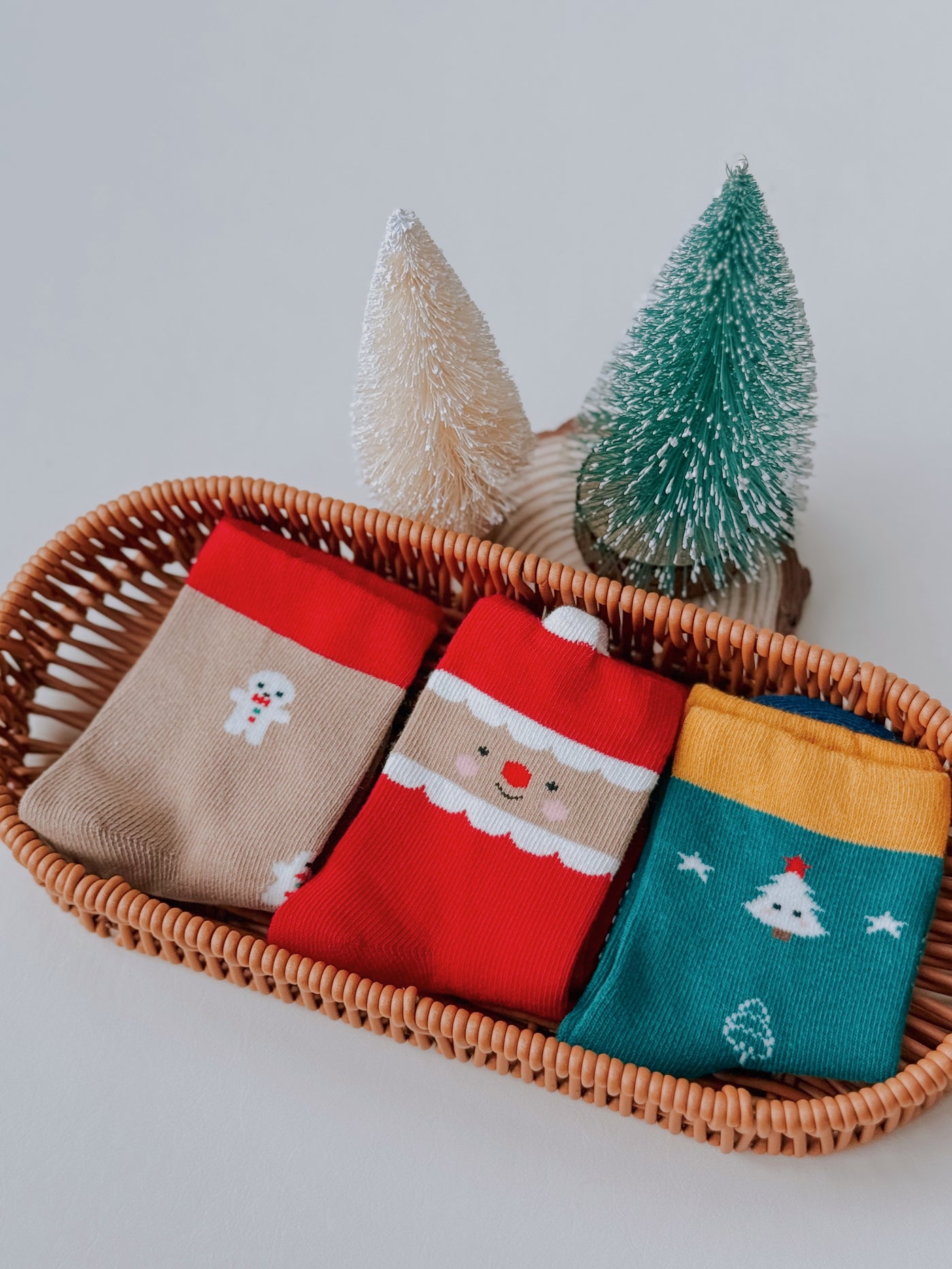 Christmas Jingle Joy Holiday 3-Pair Socks - Set B