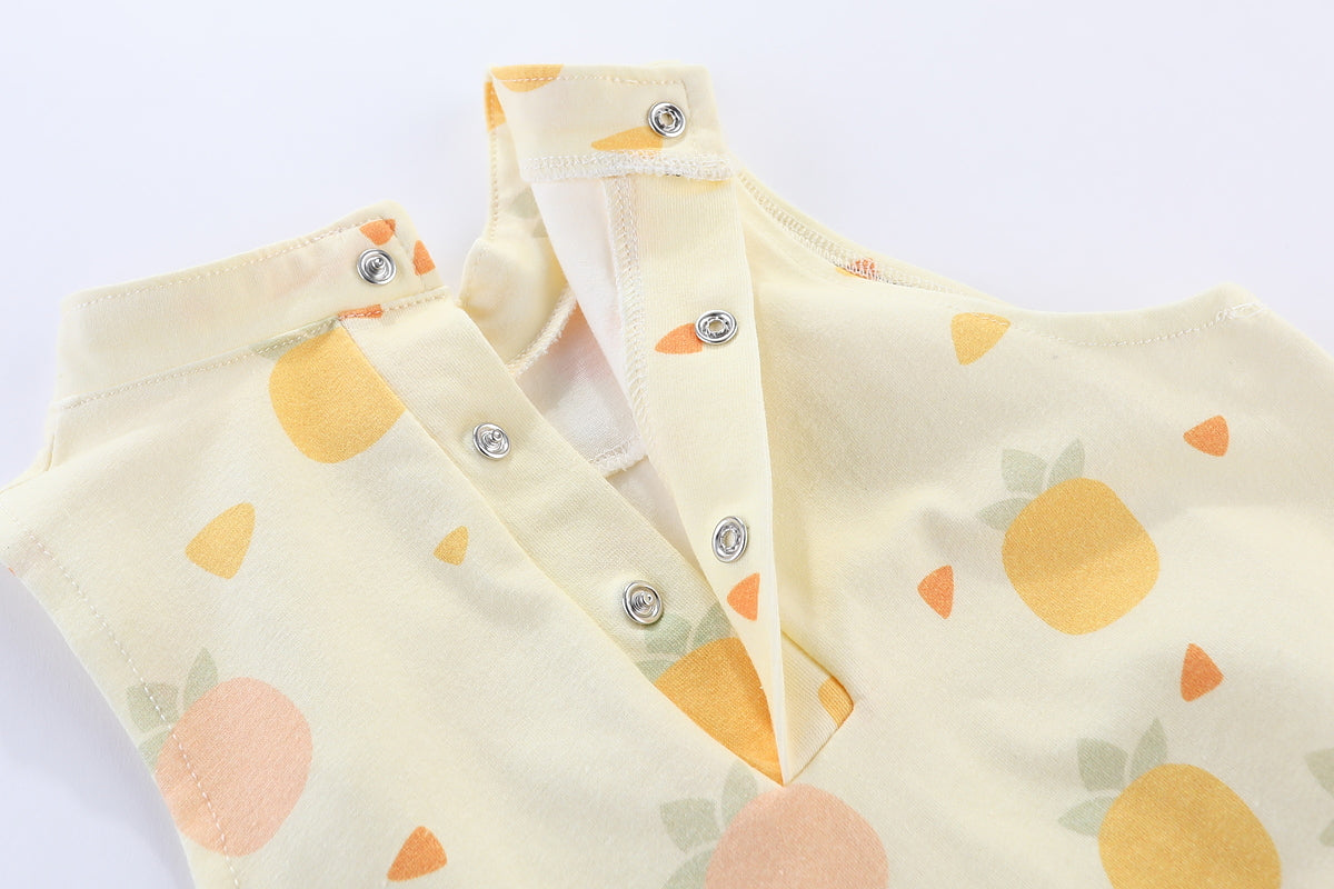 Pineapple Huat Oriental Baby Romper