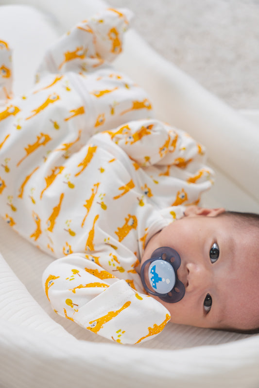 Soft Organic Cotton Sleepsuit Tiger